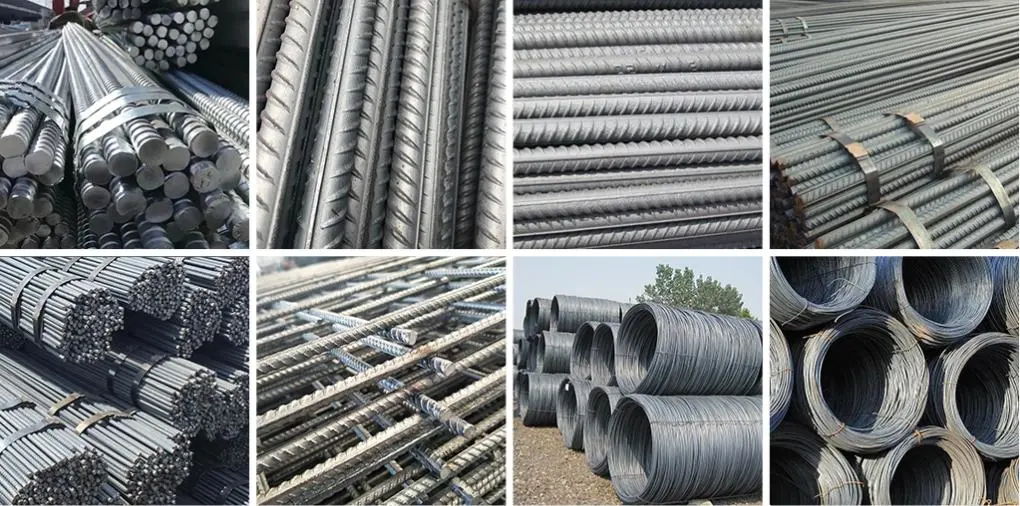 China Factory Hot Rolled Reinforcing Ribber Reinforcing Deformed Steel Bar Rebar for Building Material