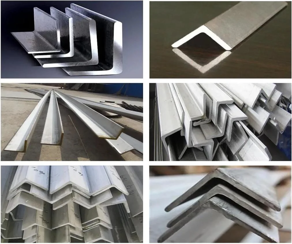 SUS 301 302 303 304L (25*16/200*l25/50*32/200*125) Unequal/Equal Ss Stainless Steel Profile Steel Angle for Building Material